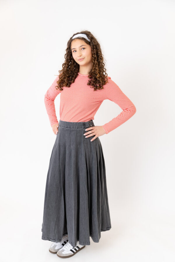 ap Teen pleated maxi skirts 2 colors