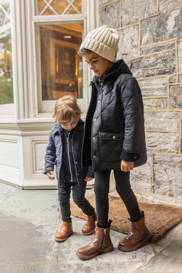 AP quilted jacket navy